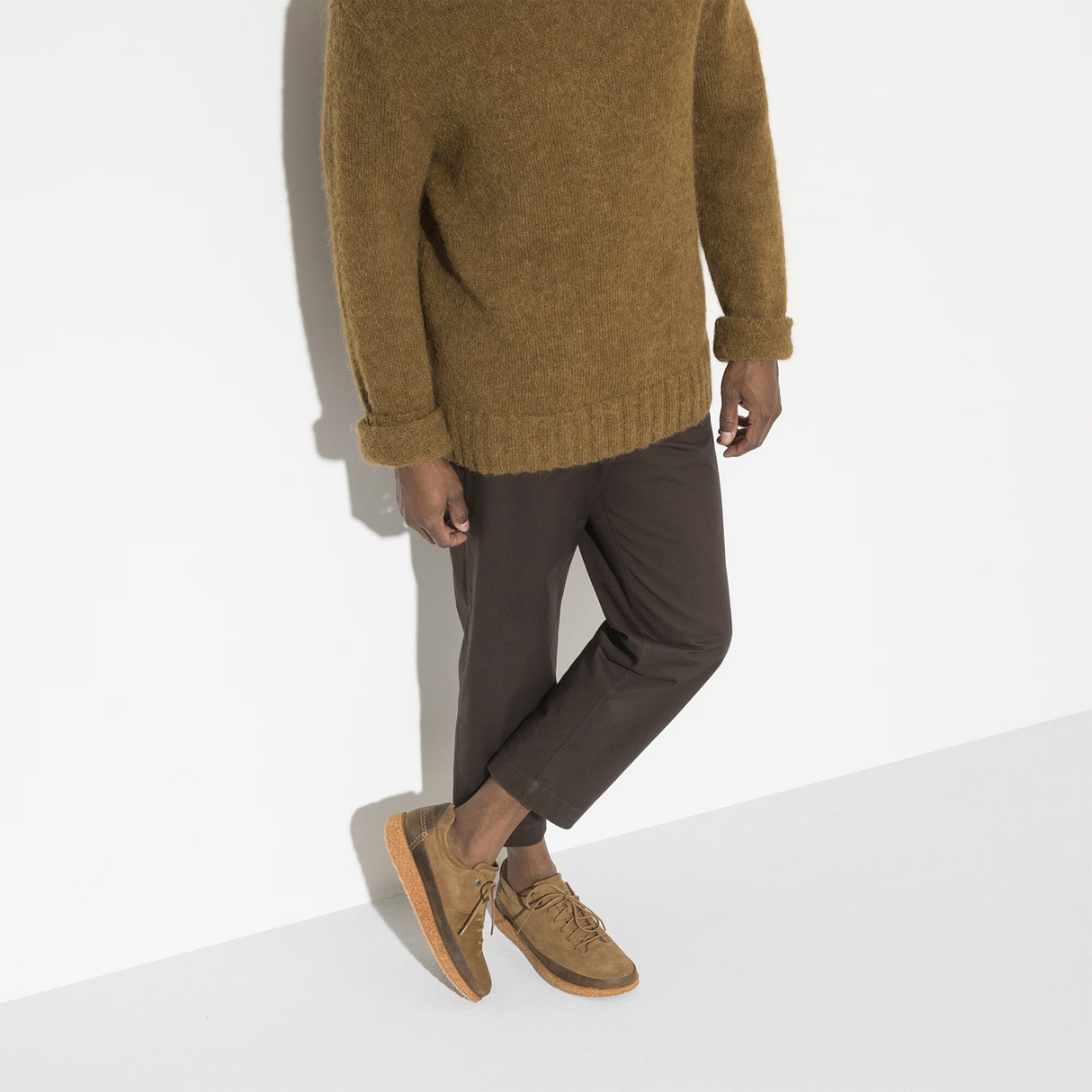 Birkenstock Honnef Low Lace Up (Unisex) - Tea Suede Athletic - Casual - Lace Up - The Heel Shoe Fitters