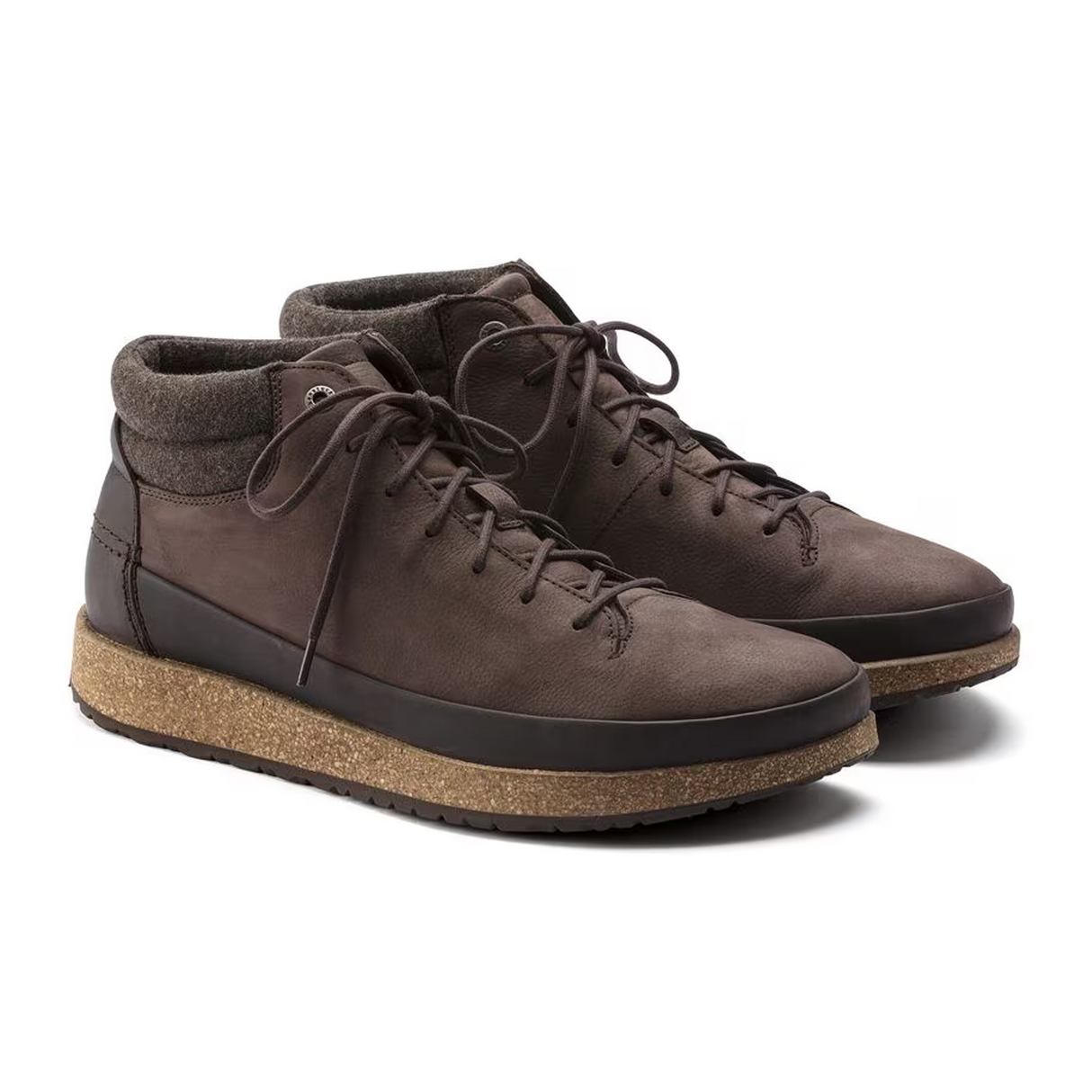 Birkenstock Honnef High Narrow Lace Up Ankle Boot (Women) - Roast Oiled Leather Dress-Casual - Lace Ups - The Heel Shoe Fitters