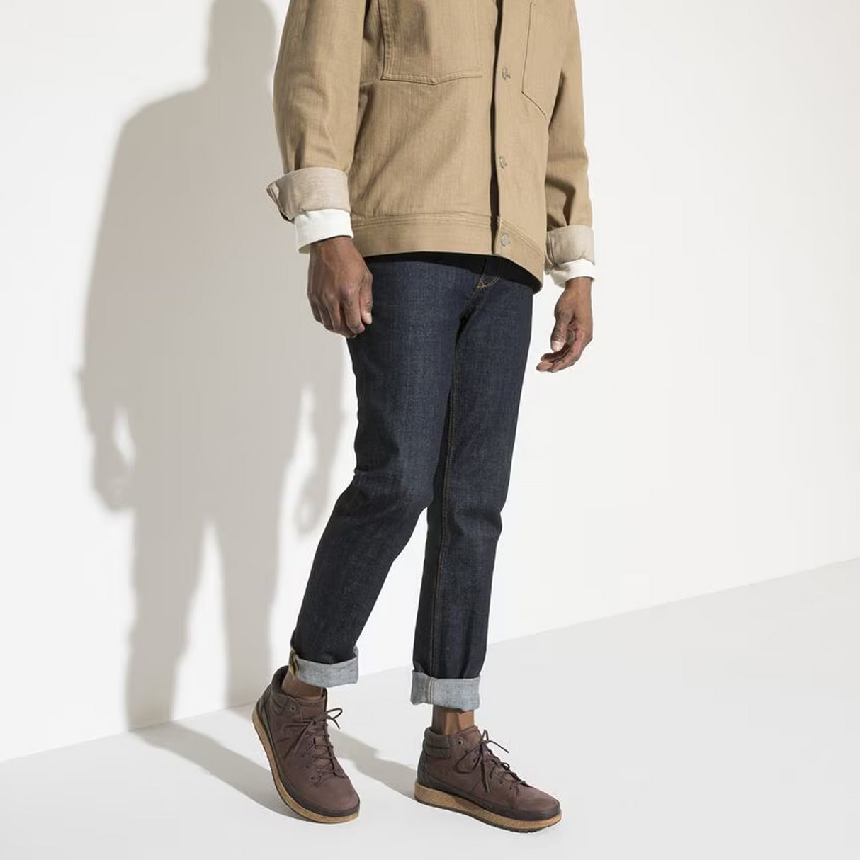 Birkenstock Honnef High Lace Up Ankle Boot (Unisex) - Roast Oiled Leather Boots - Casual - Low - The Heel Shoe Fitters