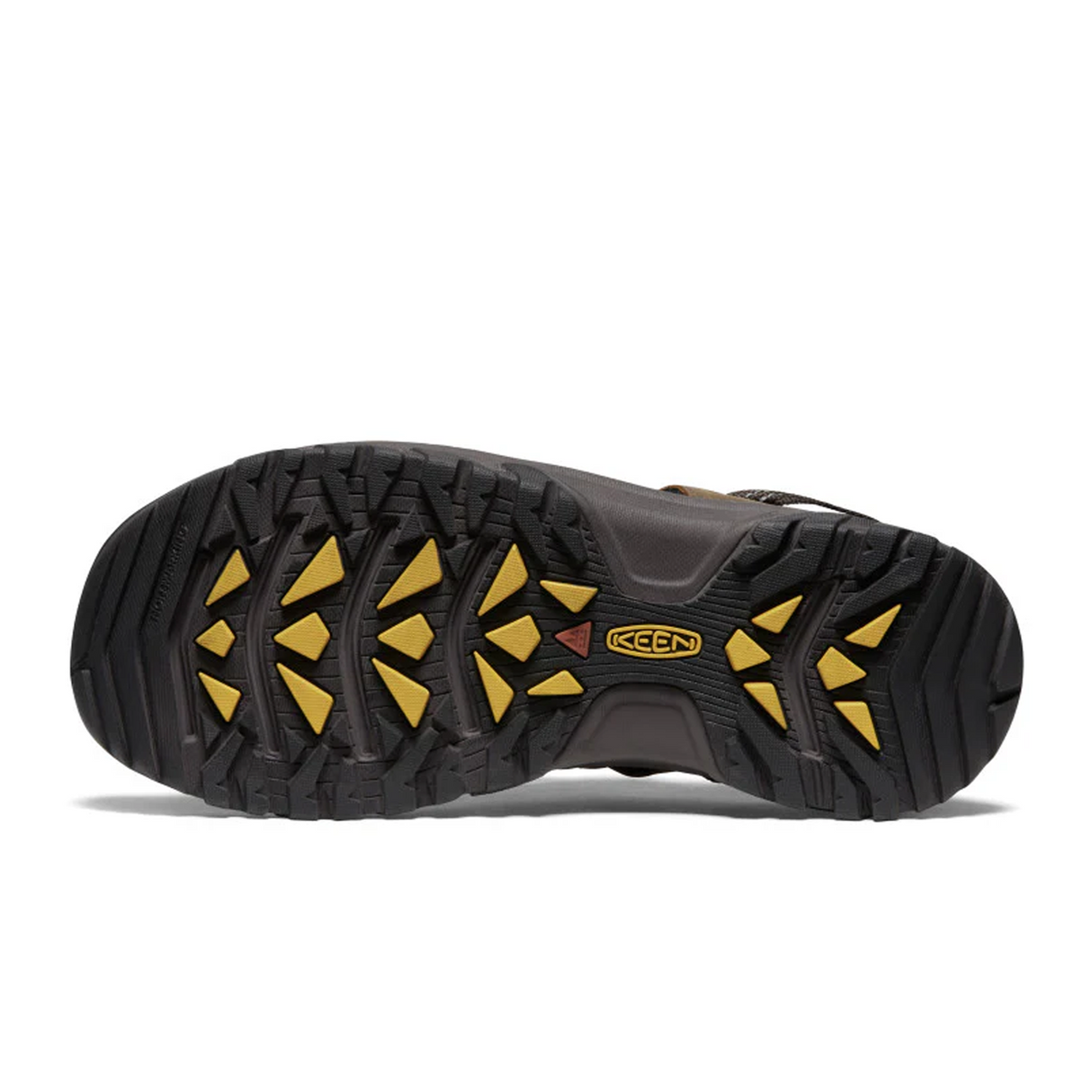 Keen Targhee III Closed Toe Active Sandal (Men) - Bison/Mulch Sandal - Active - The Heel Shoe Fitters