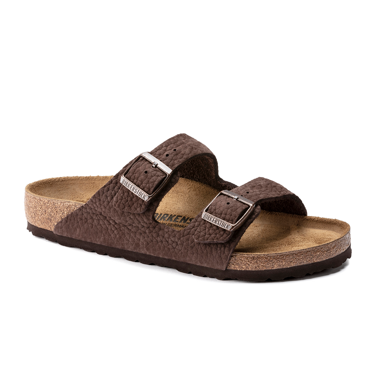 Birkenstock Arizona Nubuck Slide Sandal (Men) Sandal - Slide - The Heel Shoe Fitters