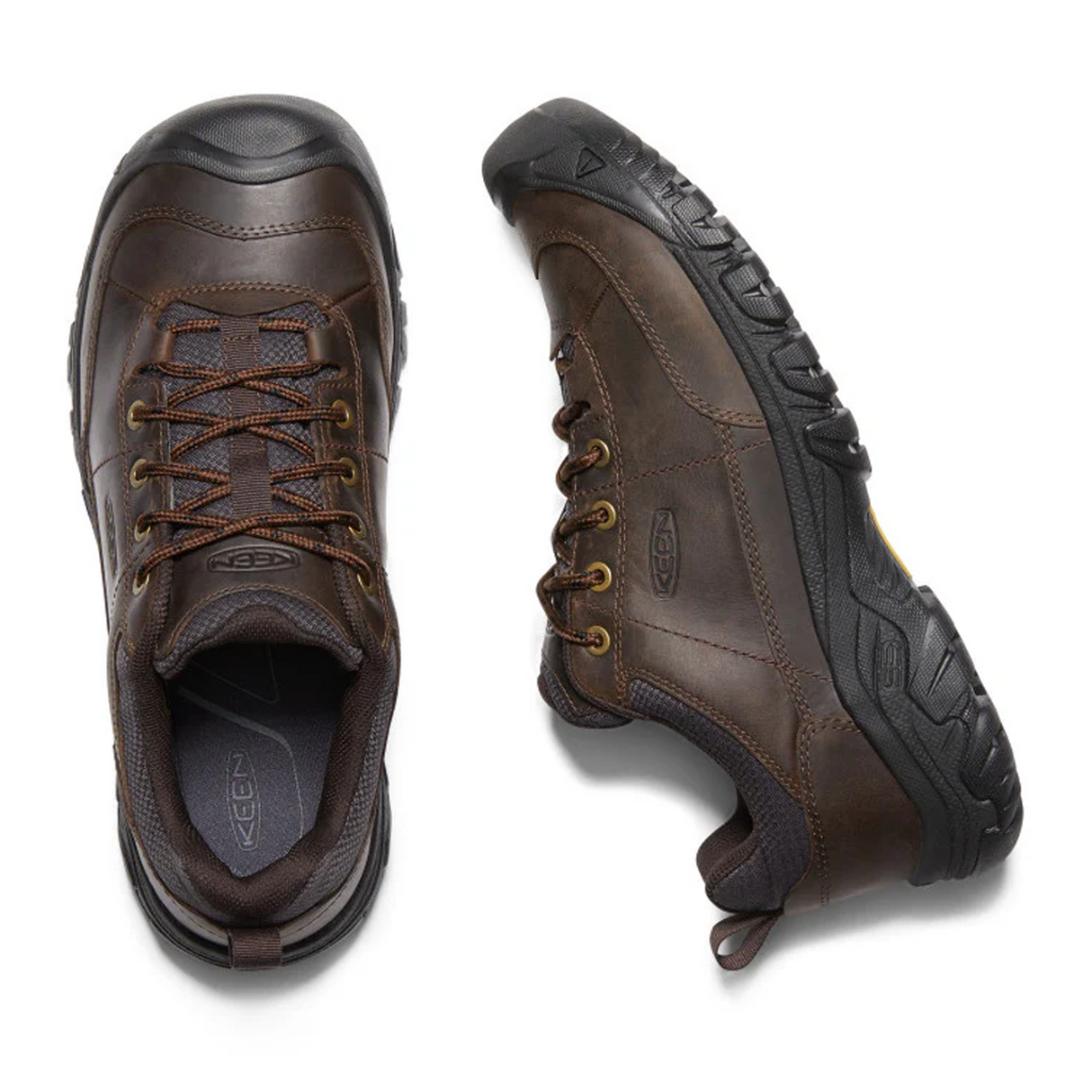 Keen Targhee III Oxford (Men) - Dark Earth/Mulch Dress-Casual - Oxford - The Heel Shoe Fitters