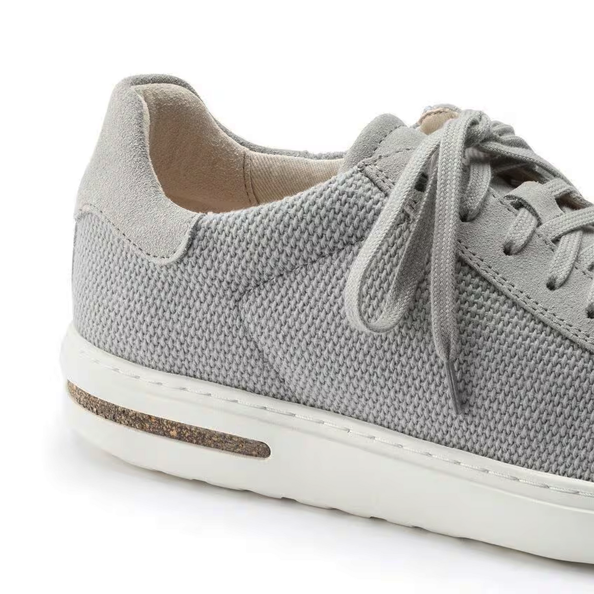 Birkenstock Bend Narrow Sneaker (Women) - Whale Gray Canvas Athletic - Casual - Lace Up - The Heel Shoe Fitters