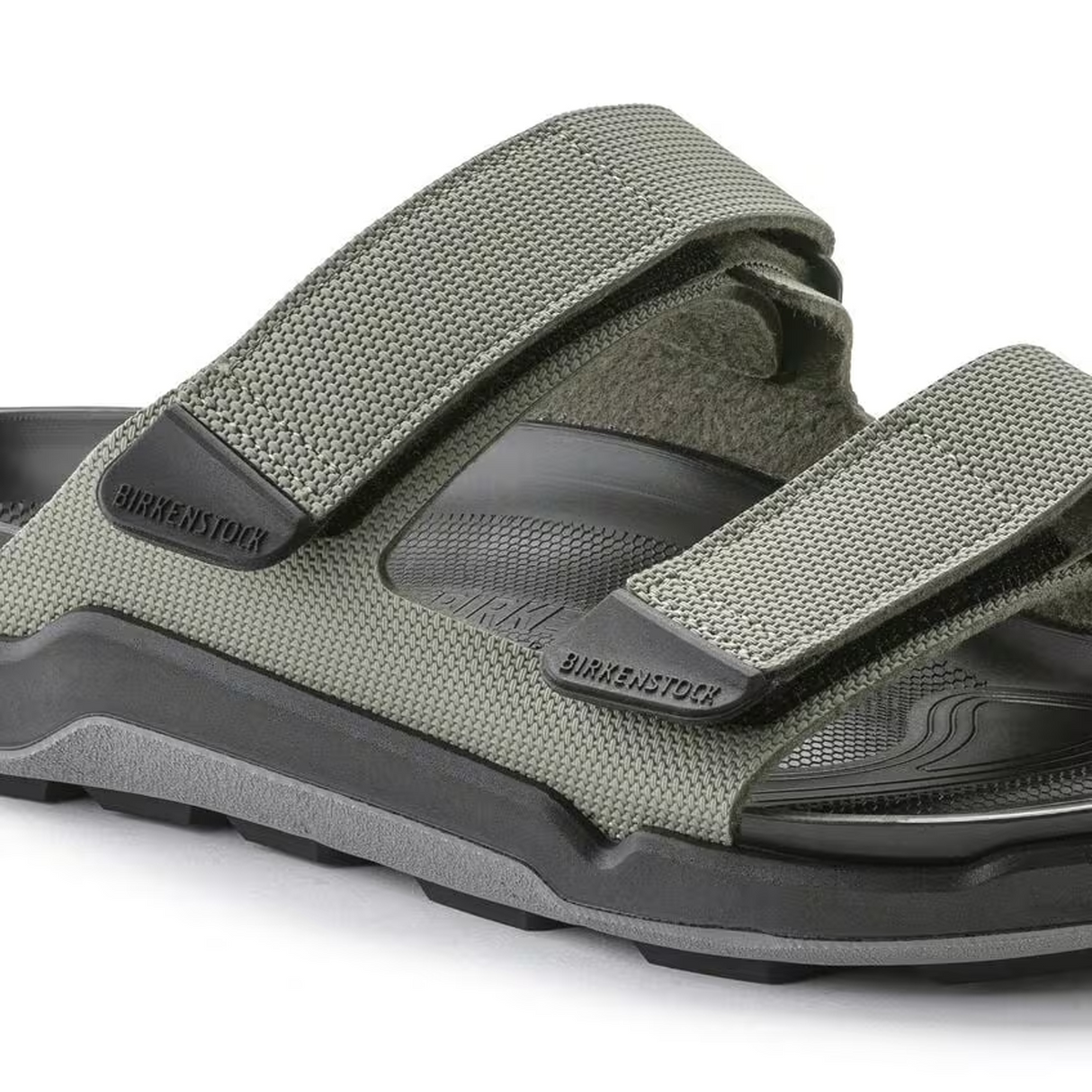 Birkenstock Atacama Slide Sandal (Men) - Khaki Birko-Flor Futura Sandal - Active - The Heel Shoe Fitters
