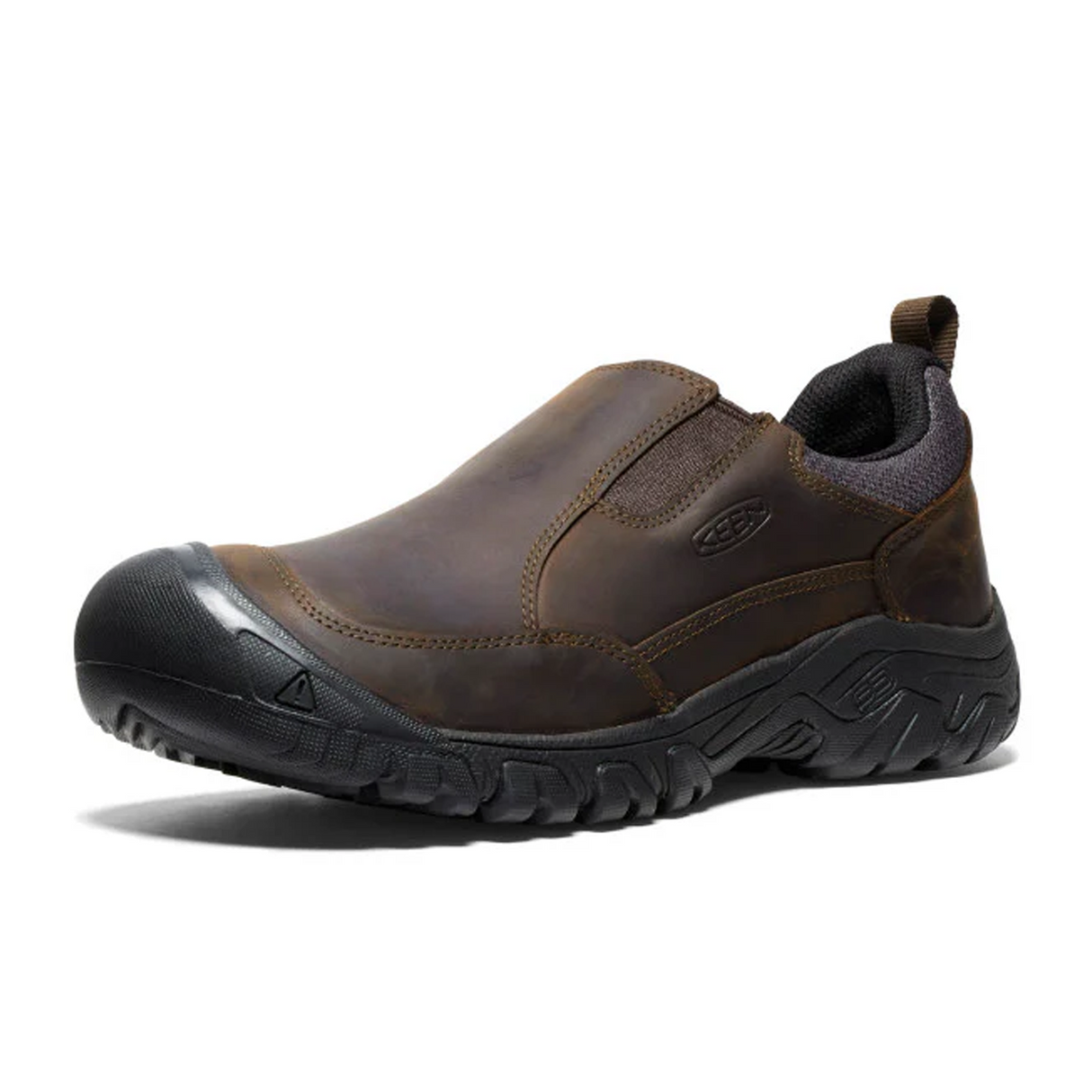Keen Targhee III Slip On (Men) - Dark Earth/Mulch Dress-Casual - Slip On - The Heel Shoe Fitters