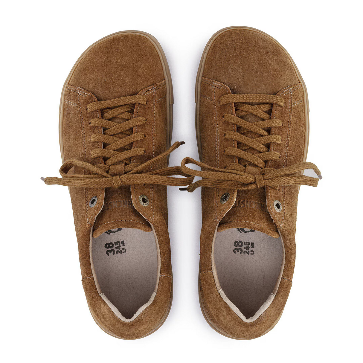 Birkenstock Bend Narrow Sneaker (Women) - Mink Suede Athletic - Casual - Lace Up - The Heel Shoe Fitters