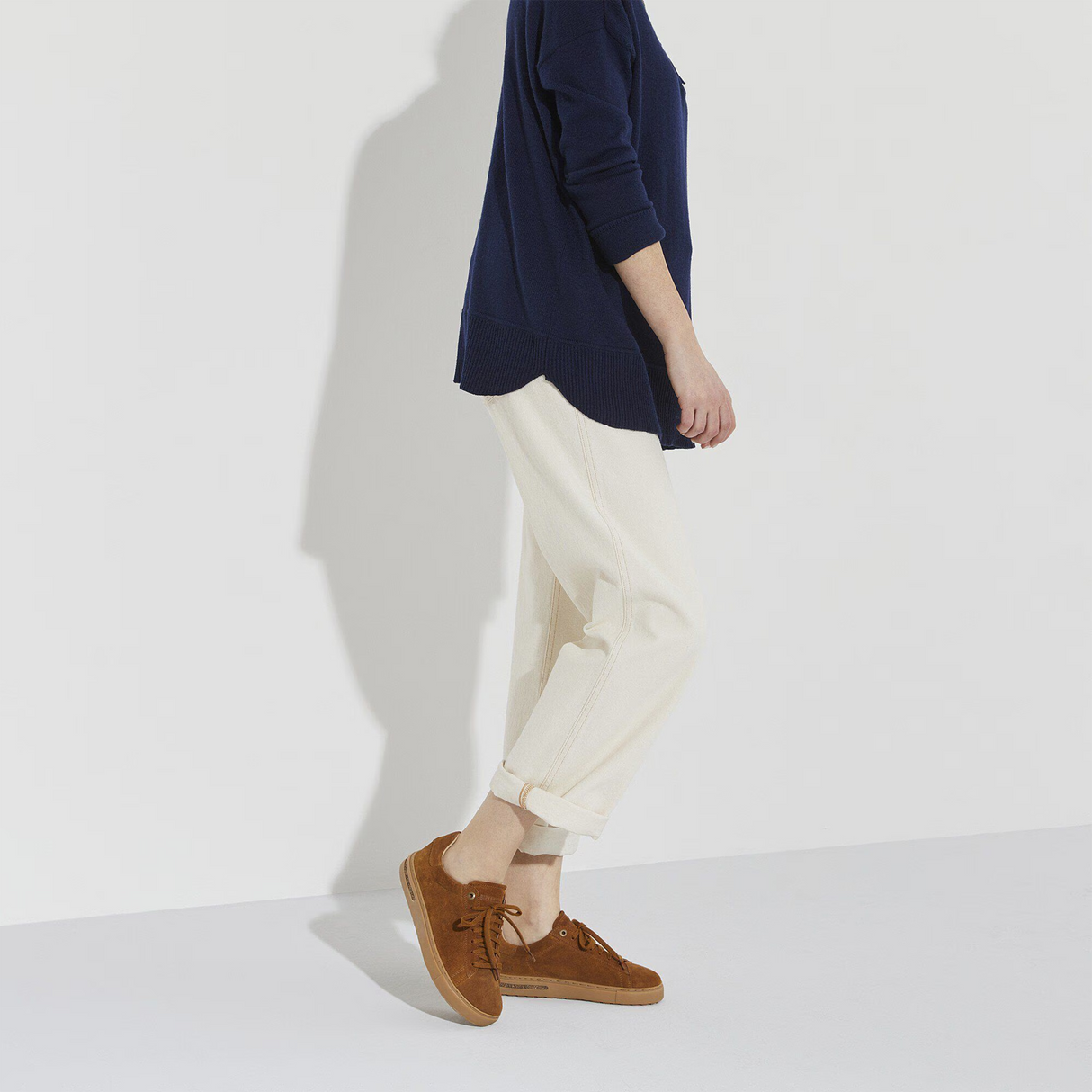 Birkenstock Bend Narrow Sneaker (Women) - Mink Suede Athletic - Casual - Lace Up - The Heel Shoe Fitters