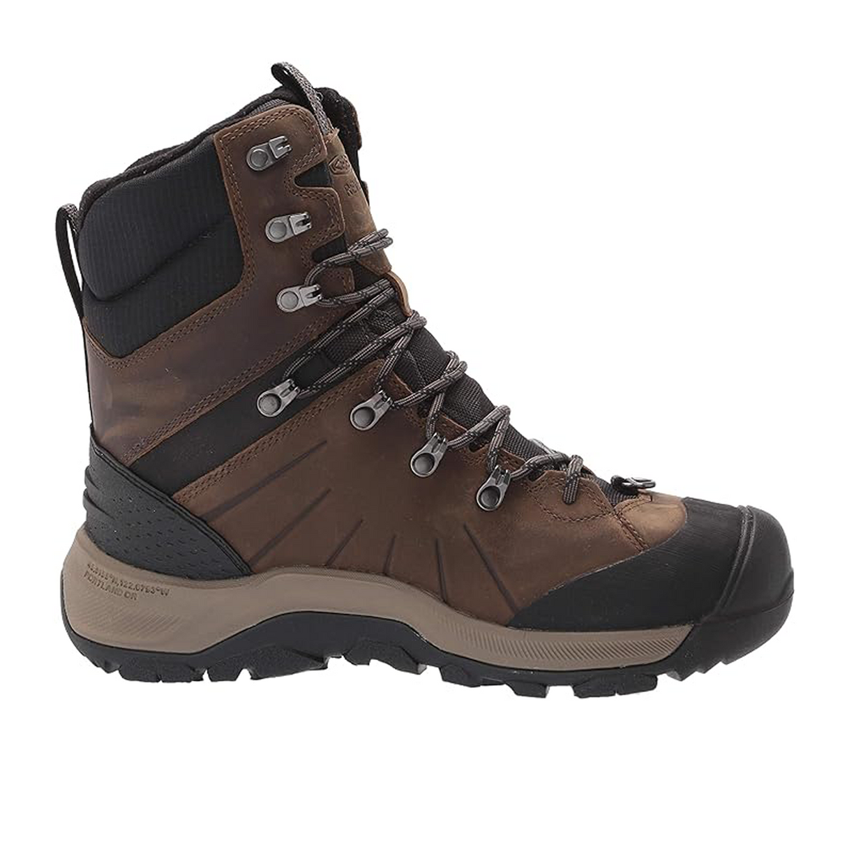 Keen Revel IV High Polar Waterproof Boot (Men) - Canteen/Black Boots - Winter - High Boot - The Heel Shoe Fitters