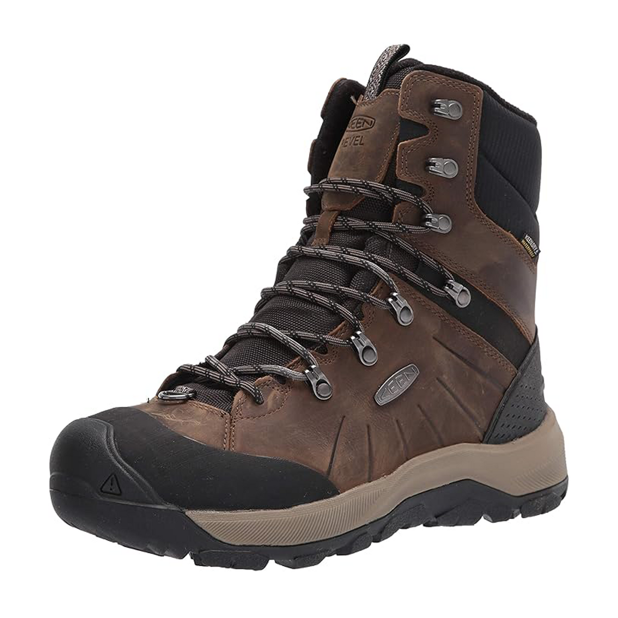 Keen Revel IV High Polar Waterproof Boot (Men) - Canteen/Black Boots - Winter - High Boot - The Heel Shoe Fitters
