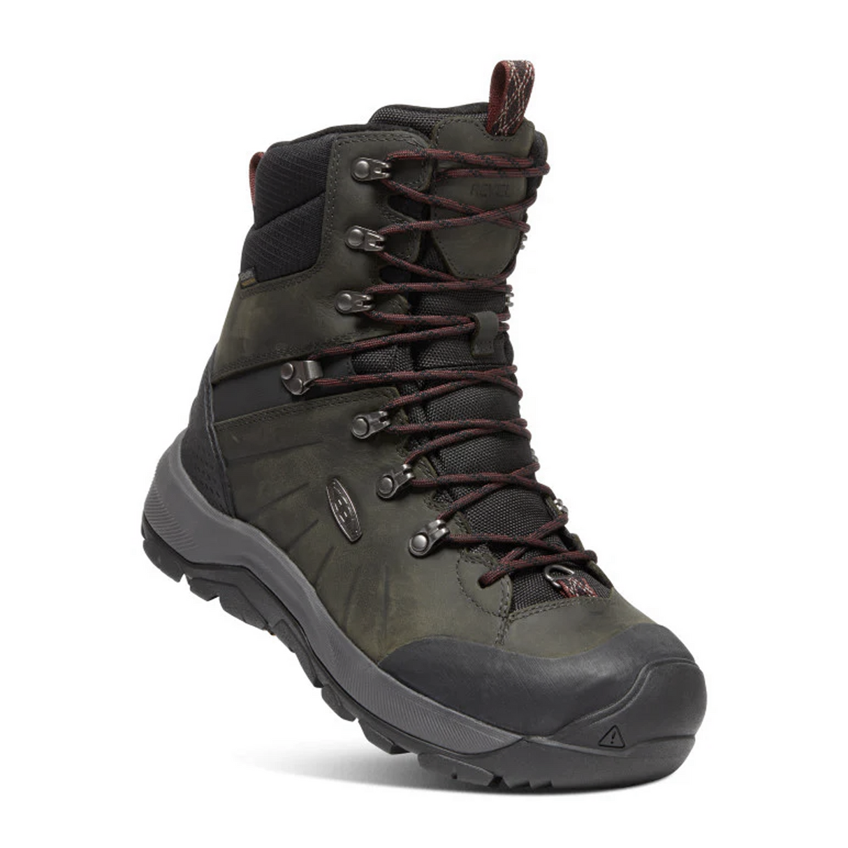 Keen Revel IV High Polar Boot (Men) - Magnet/Red Carpet Boots - Winter - High Boot - The Heel Shoe Fitters