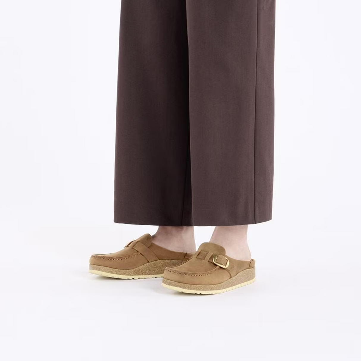 Birkenstock Buckley Clog (Women) - Cognac Oiled Leather Dress-Casual - Clogs & Mules - The Heel Shoe Fitters