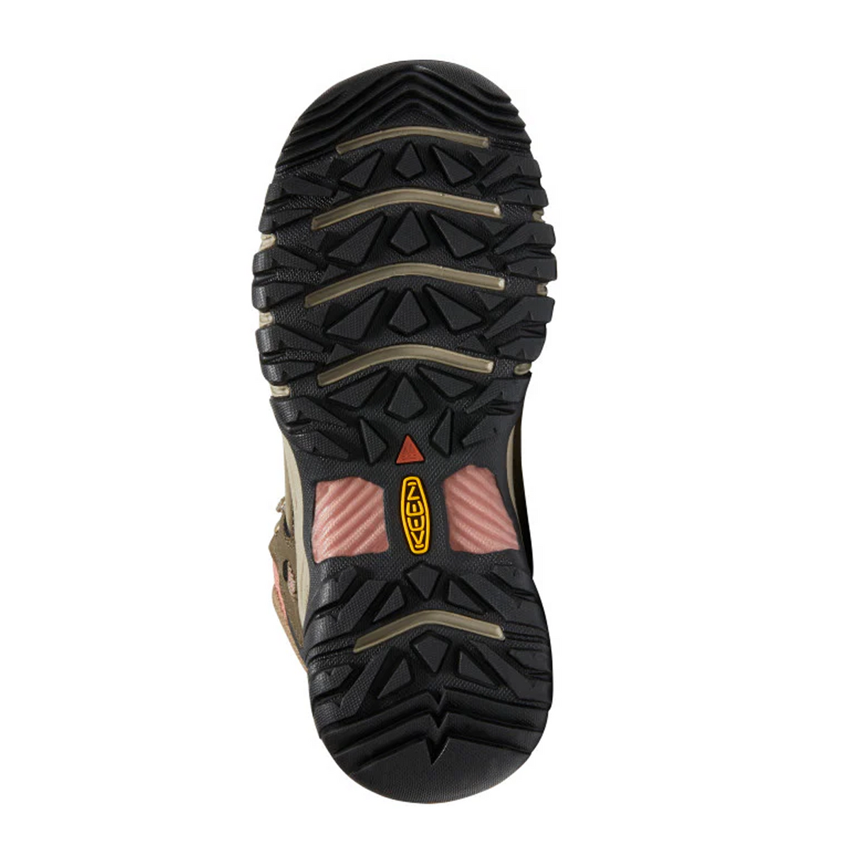 Keen Ridge Flex Mid Waterproof Boot (Women) - Timberwolf/Brick Dust Boots - Hiking - Mid - The Heel Shoe Fitters