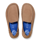 Birkenstock Utti Deep Blue Narrow Slip On Loafer (Women) - Taupe Suede Dress-Casual - Loafers - The Heel Shoe Fitters