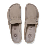 Birkenstock Buckley Narrow Clog (Women) - Corduroy Stone Coin Dress-Casual - Clogs & Mules - The Heel Shoe Fitters