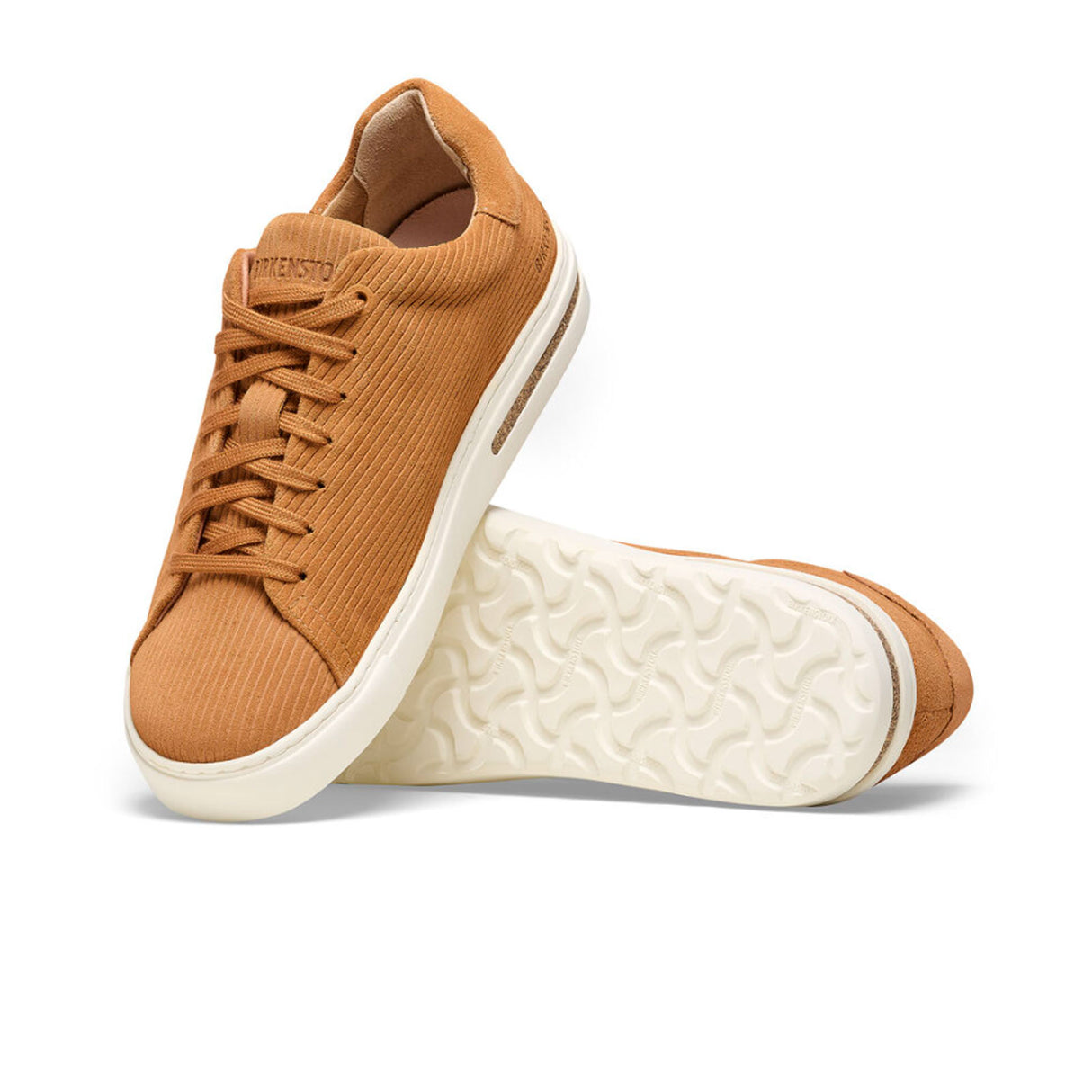 Birkenstock Bend Narrow Sneaker (Women) - Corduroy Cork Brown Athletic - Casual - Lace Up - The Heel Shoe Fitters