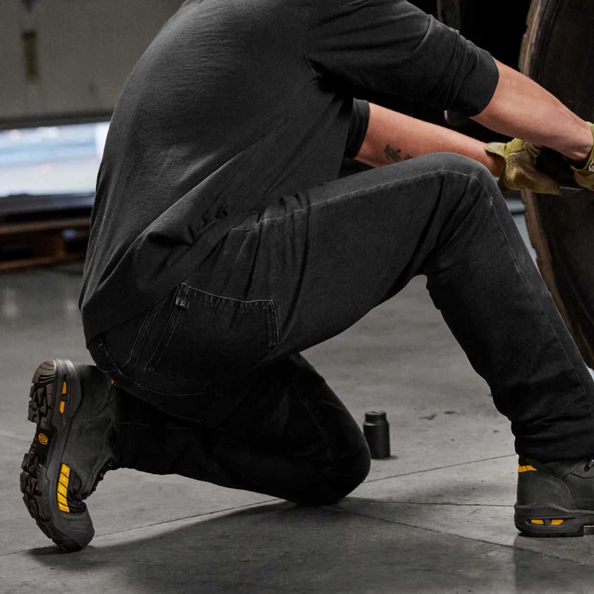 Keen Utility Troy 6" Waterproof Carbon Toe Boot (Men) - Magnet/Black Boots - Work - 6 Inch - The Heel Shoe Fitters