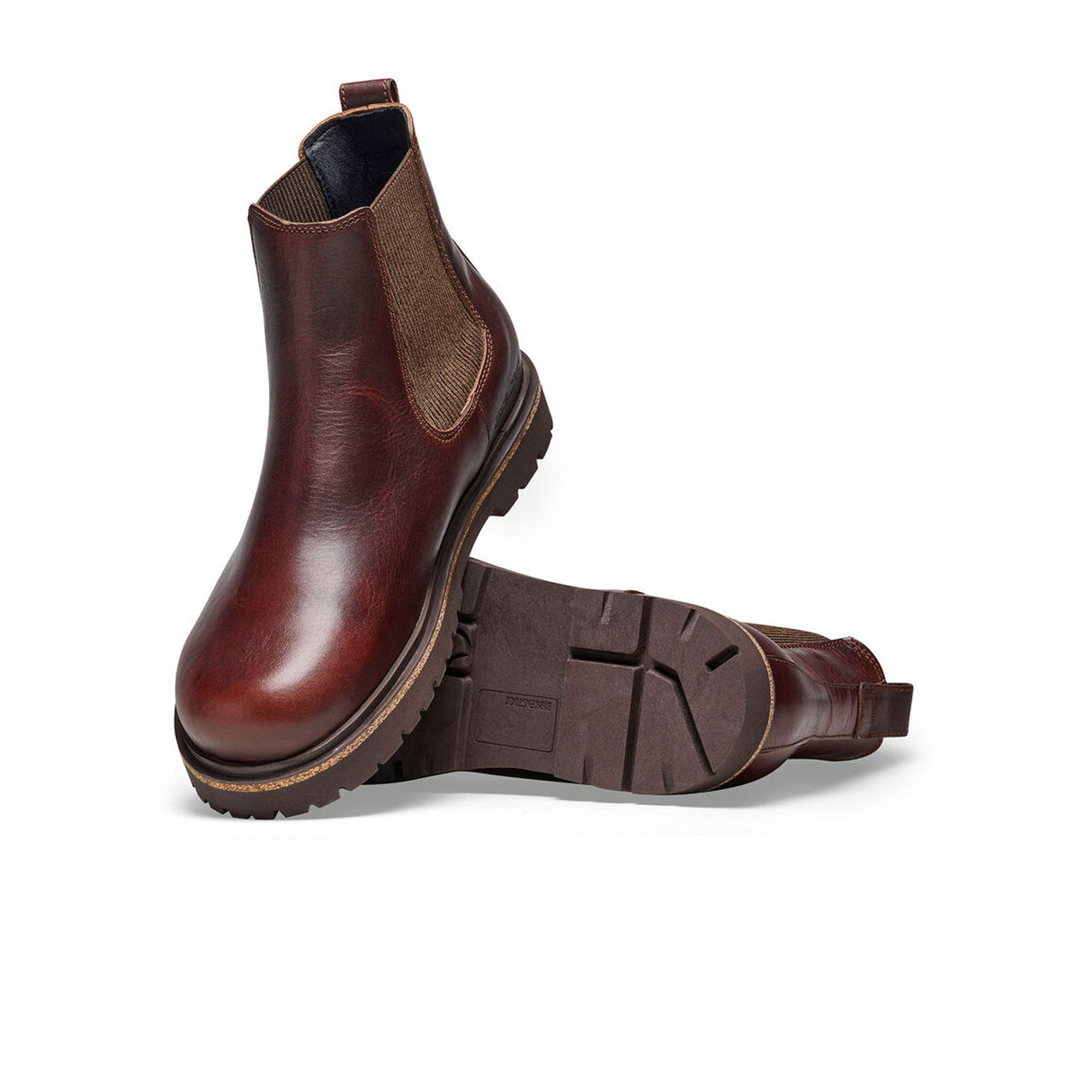 Birkenstock Highwood Chelsea Boot (Unisex) - Chocolate Leather Boots - Casual - Low - The Heel Shoe Fitters