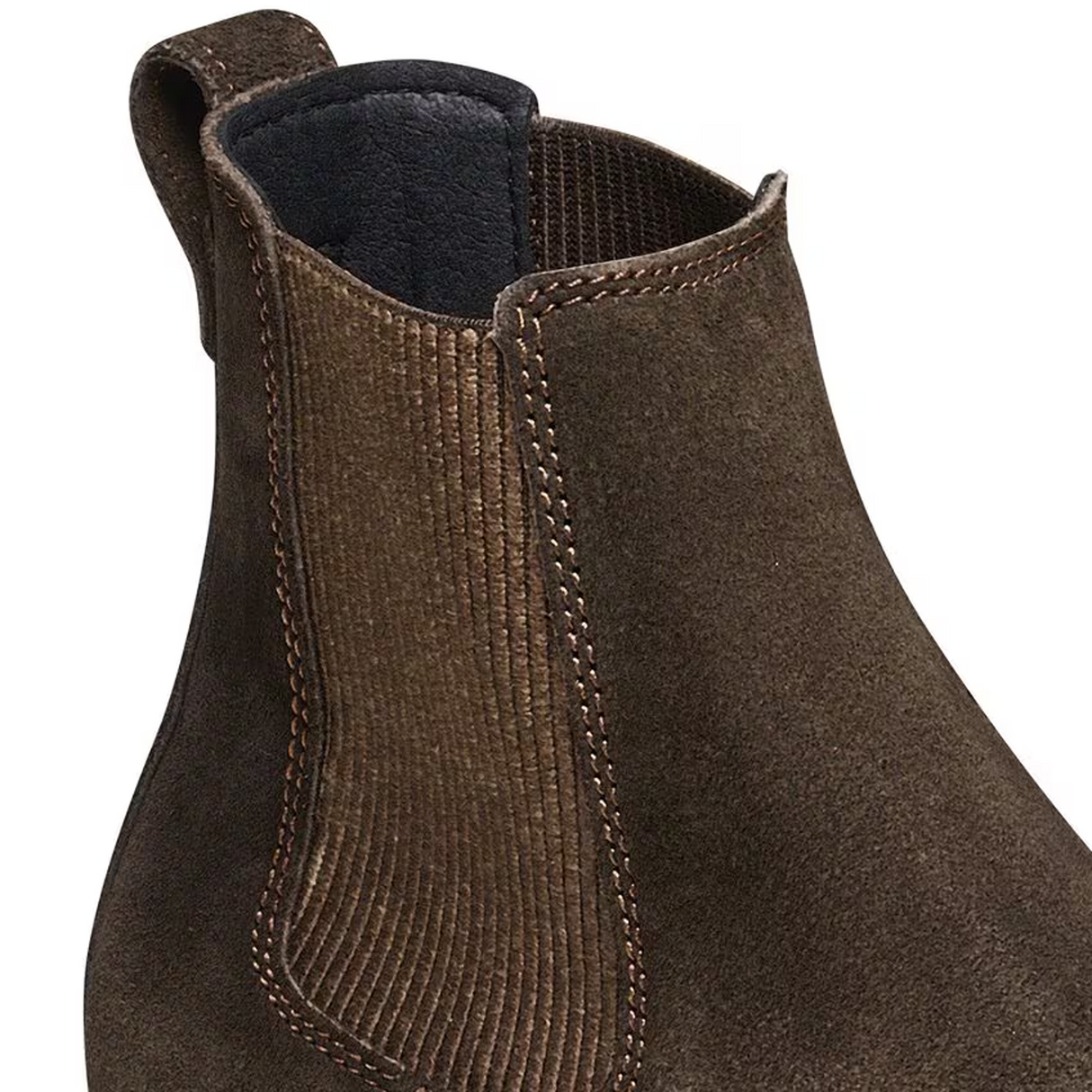 Birkenstock Highwood Chelsea Boot (Women) - Mocha Suede Boots - Casual - Mid - The Heel Shoe Fitters