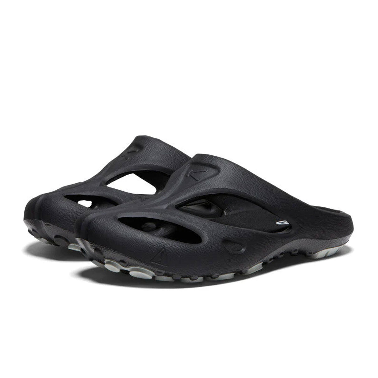 Keen Shanti Slide (Women) - Black/Dawn Blue Sandal - Slide - The Heel Shoe Fitters