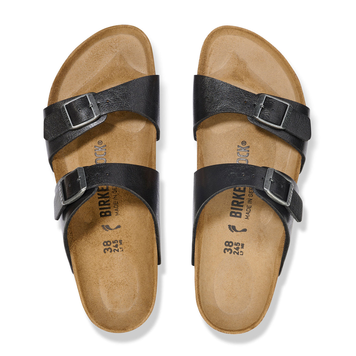 Birkenstock Sydney Slide Sandal (Women) - Graceful Licorice Birko-Flor Sandal - Slide - The Heel Shoe Fitters