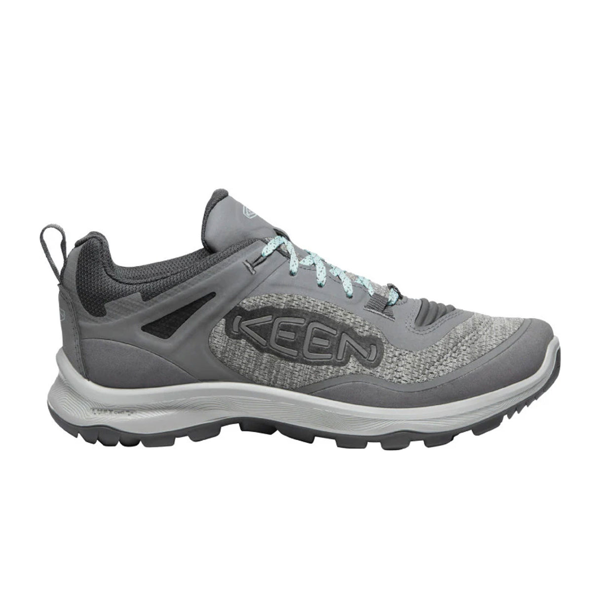 Keen Terradora Flex Low Waterproof Hiking Shoe (Women) - Steel Grey/Cloud Blue Hiking - Low - The Heel Shoe Fitters