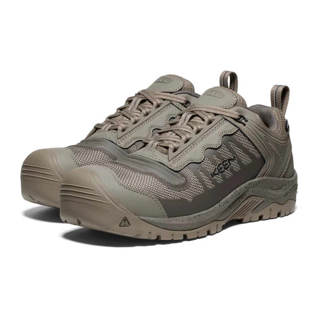 Keen Utility Reno KBF Waterproof Carbon Fiber Toe Work Shoe (Men) - Brindle/Morel Boots - Work - Low - Other - The Heel Shoe Fitters