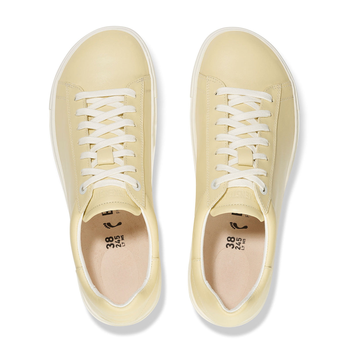 Birkenstock Bend Narrow Sneaker (Women) - Butter Leather Athletic - Casual - Lace Up - The Heel Shoe Fitters