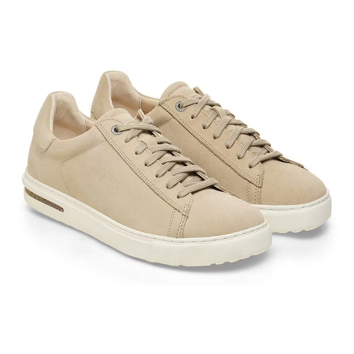 Birkenstock Bend Sneaker (Men) - Sandcastle Suede/White Athletic - Casual - Lace Up - The Heel Shoe Fitters