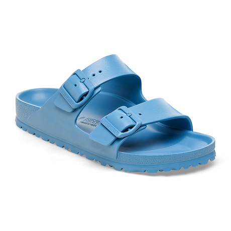 Birkenstock Arizona EVA Narrow Slide Sandal (Women) - Elemental Blue Sandals - Slide - The Heel Shoe Fitters