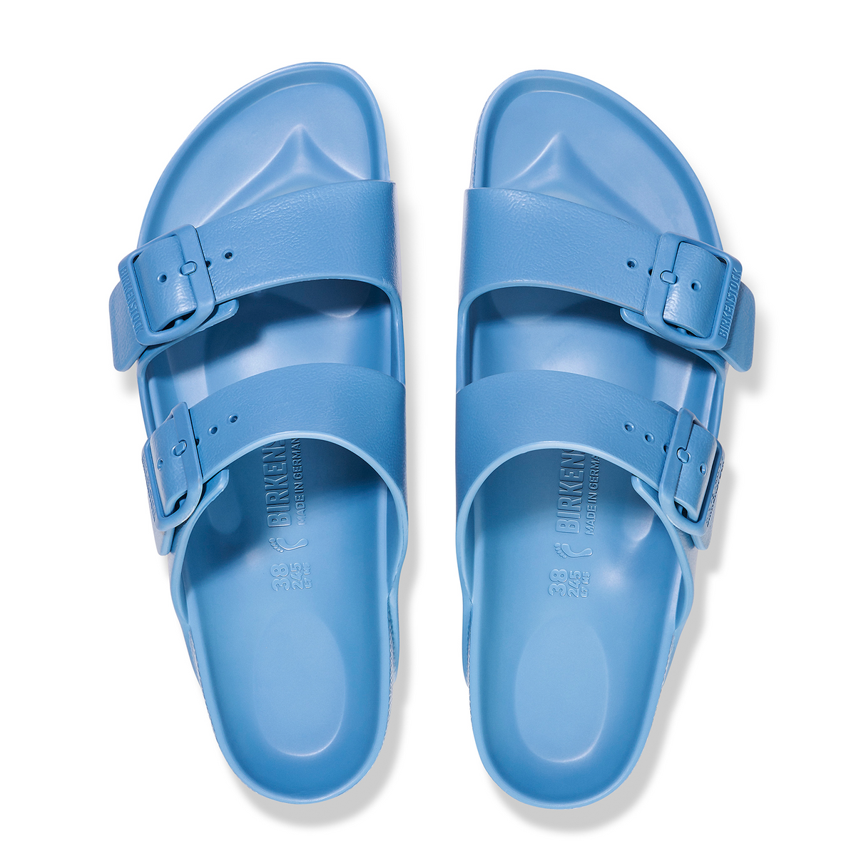 Birkenstock Arizona EVA Narrow Slide Sandal (Women) - Elemental Blue Sandal - Slide - The Heel Shoe Fitters