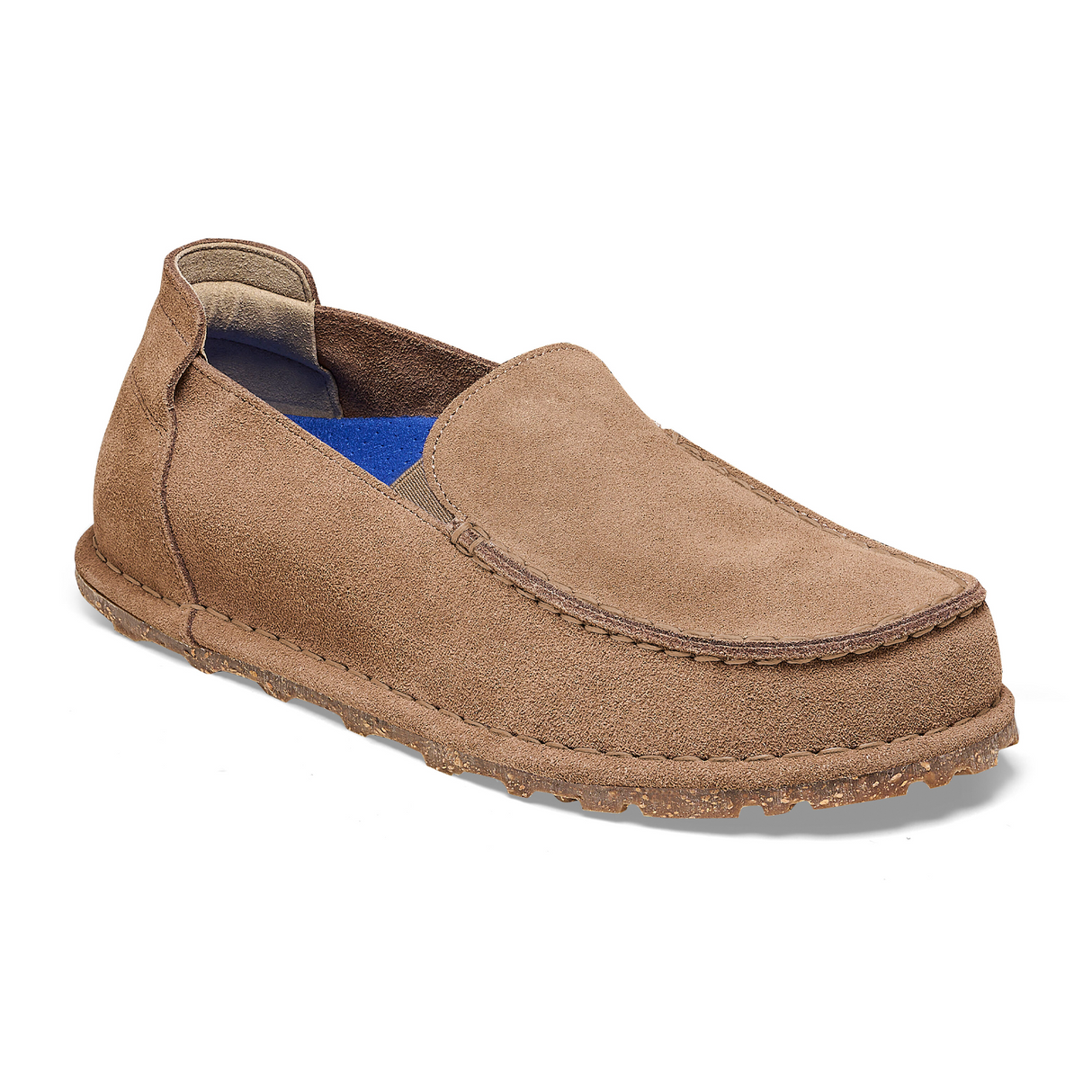 Birkenstock Utti Narrow Slip On (Women) - Taupe Suede Dress-Casual - Loafers - The Heel Shoe Fitters
