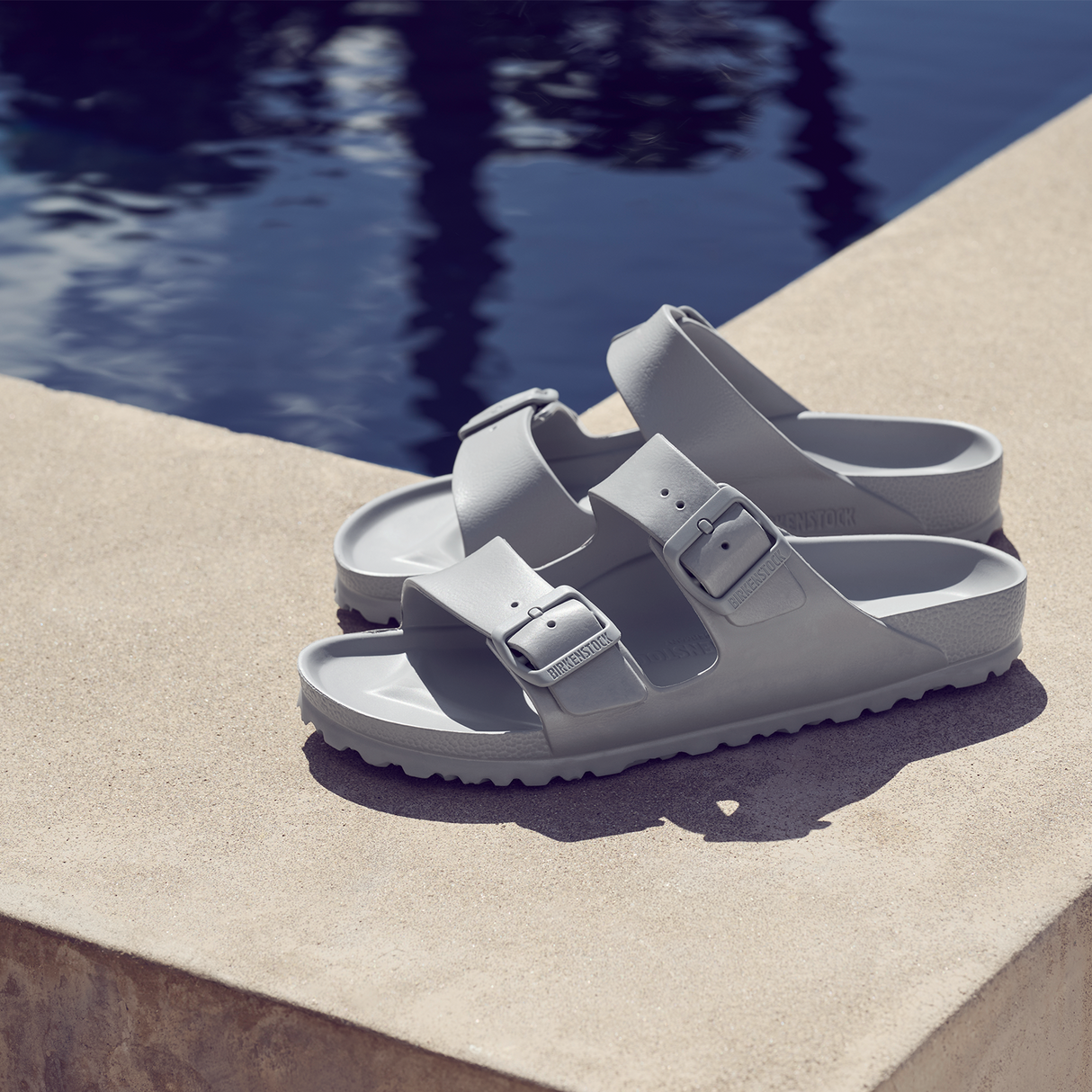 Birkenstock Arizona EVA Slide Sandal (Men) - Stone Coin Sandal - Slide - The Heel Shoe Fitters