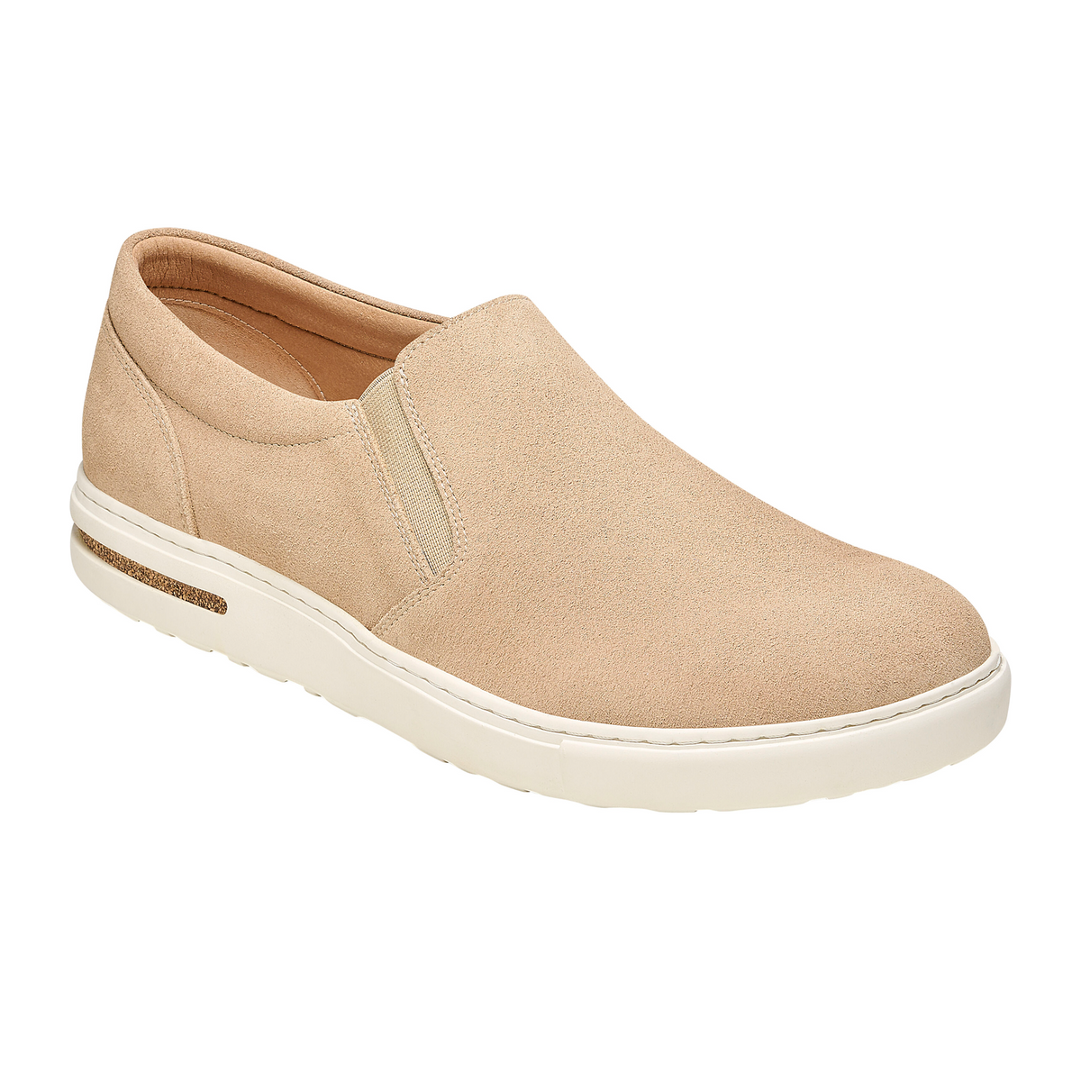 Birkenstock Oswego Slip On Sneaker (Men) - Sandcastle Suede  display picture 3