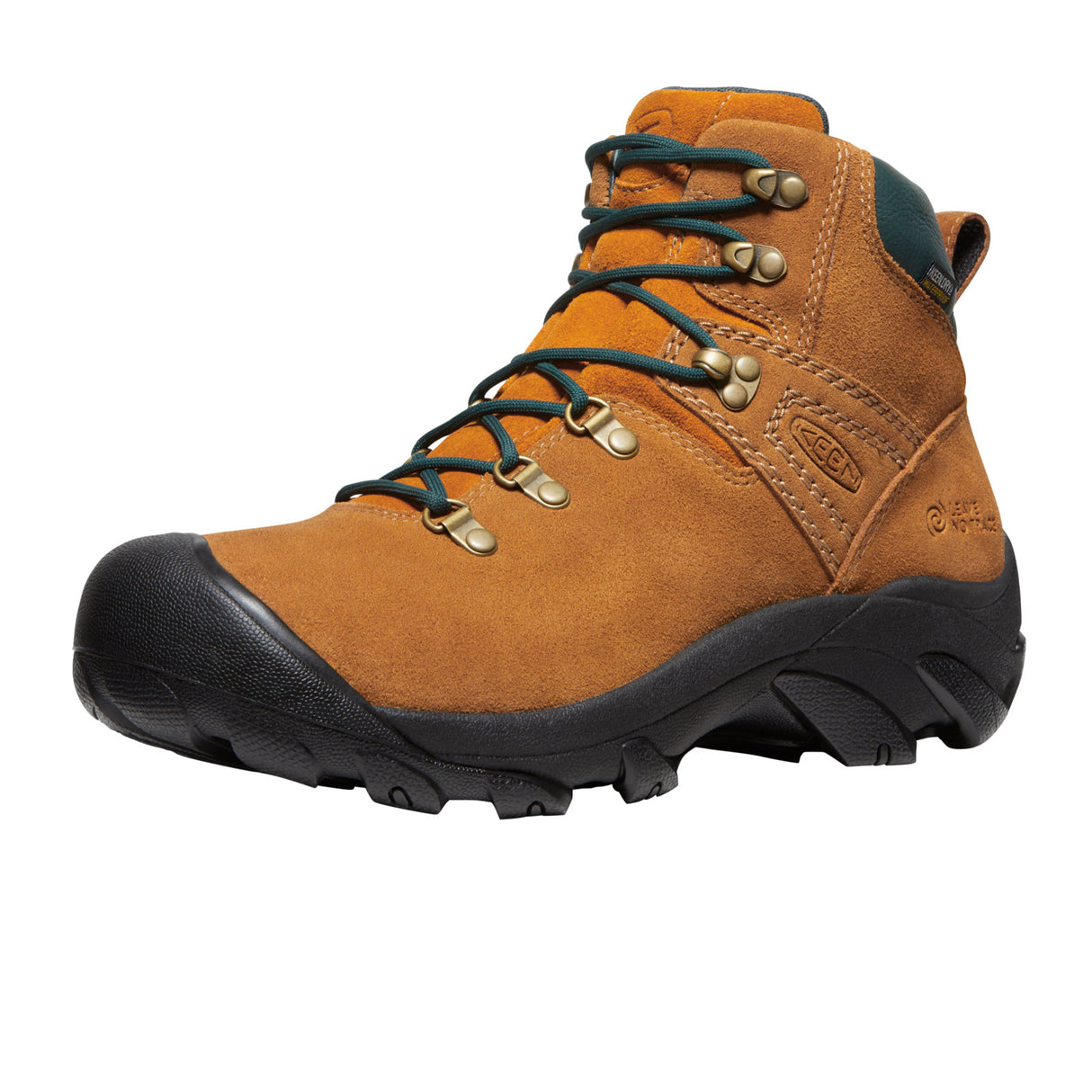 Keen Pyrenees Waterproof Mid Hiking Boot (Men) - Maple/Marmalade Boots - Hiking - Mid - The Heel Shoe Fitters