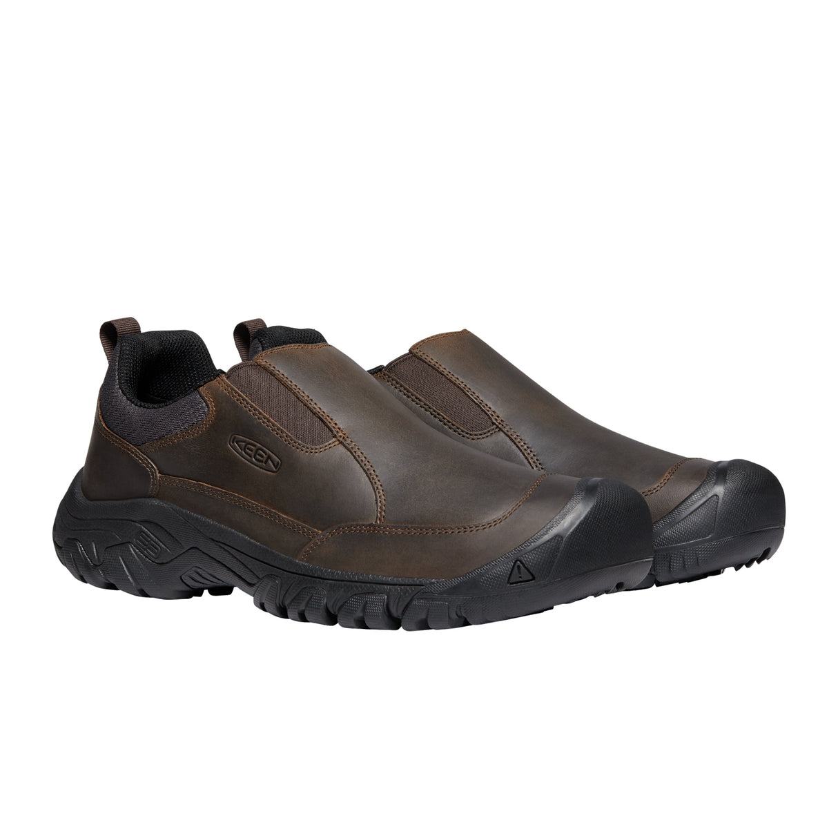 Keen Targhee III Slip On (Men) - Dark Earth/Mulch Dress-Casual - Slip On - The Heel Shoe Fitters