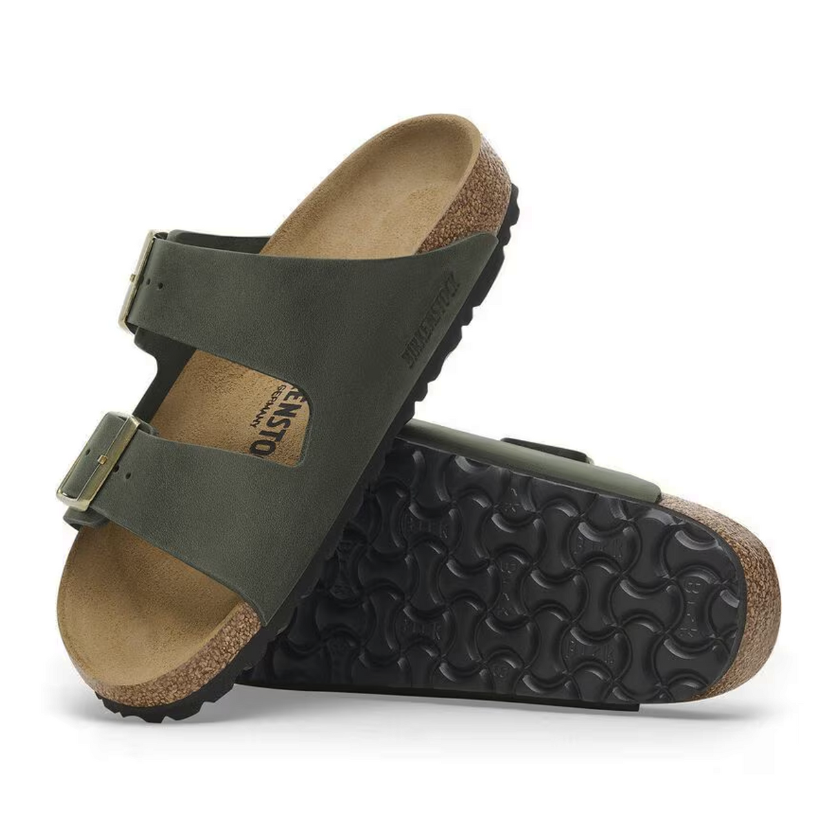 Birkenstock Arizona Oiled Leather Slide Sandal (Women) Sandal - Slide - The Heel Shoe Fitters