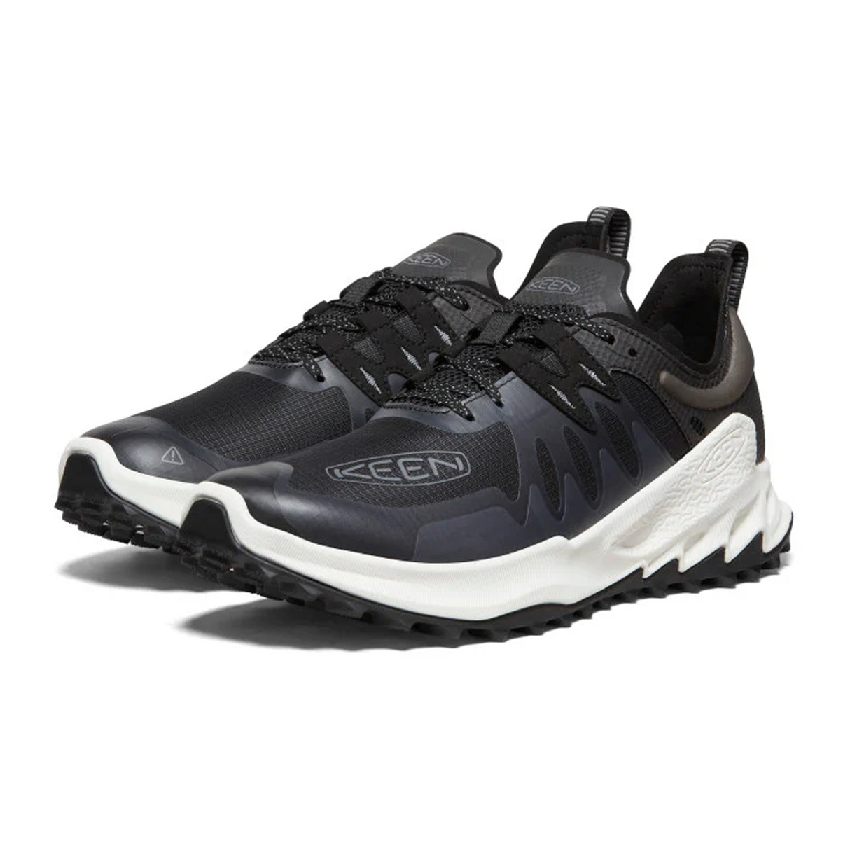 Keen Zionic Speed Hiking Shoe (Men) - Black/Star White Hiking - Low - The Heel Shoe Fitters