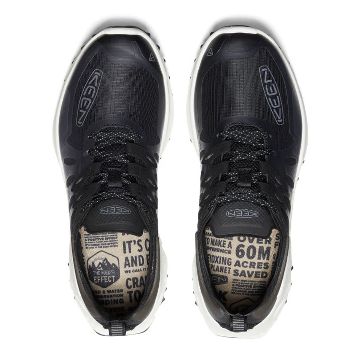 Keen Zionic Speed Hiking Shoe (Men) - Black/Star White Hiking - Low - The Heel Shoe Fitters