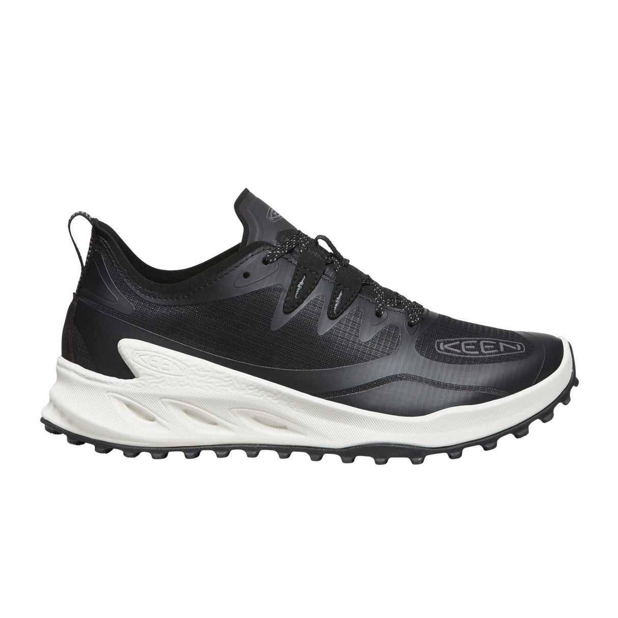 Keen Zionic Speed Hiking Shoe (Women) - Black/Star White Hiking - Low - The Heel Shoe Fitters