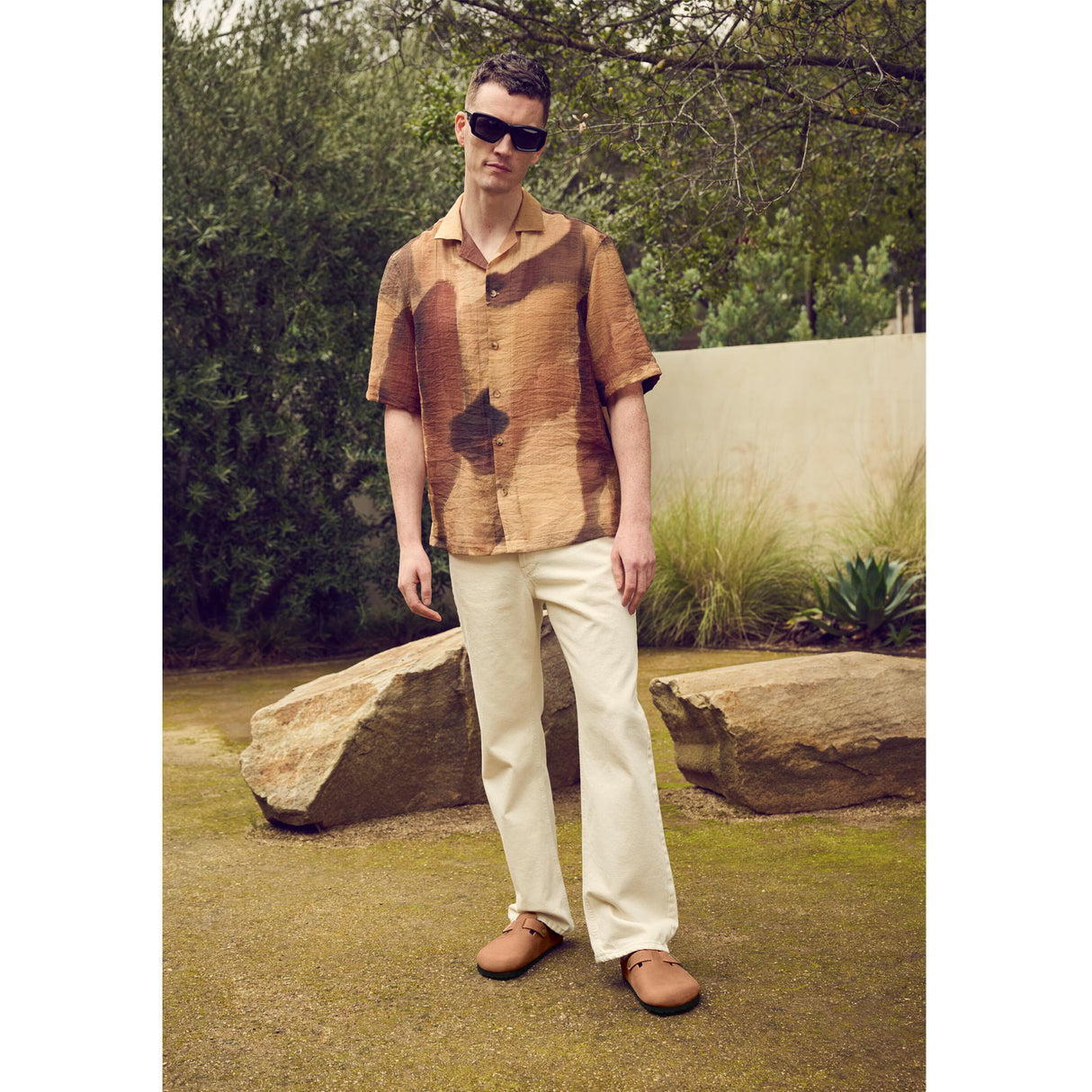 Birkenstock Boston Clog (Men) - Cognac Oiled Leather Dress-Casual - Clogs & Mules - The Heel Shoe Fitters