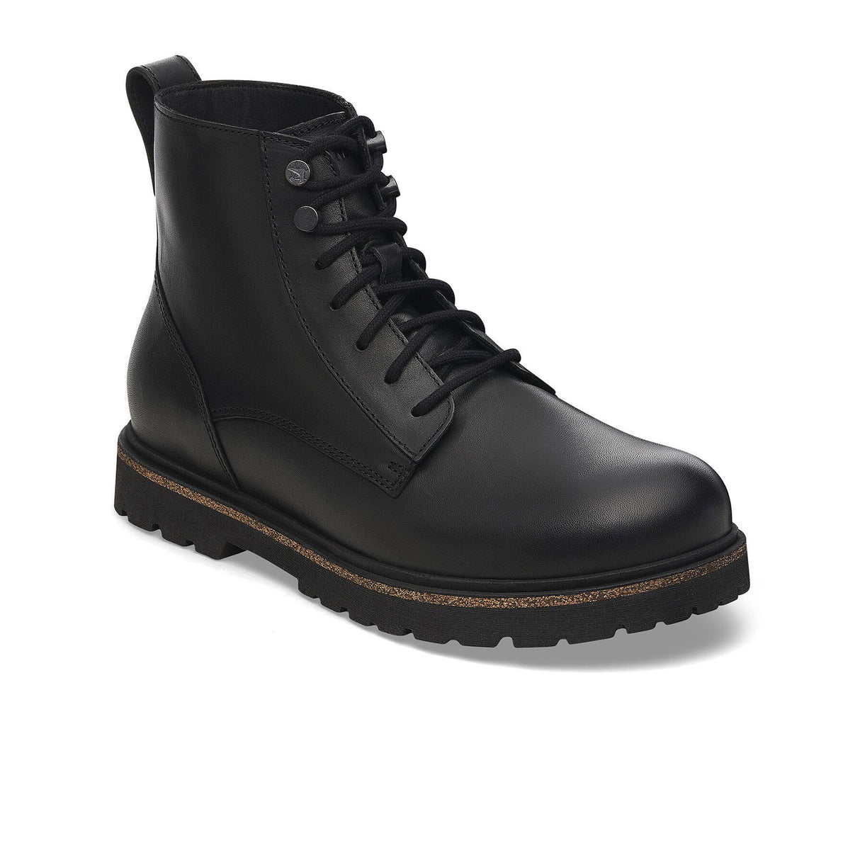 Birkenstock Highwood Lace Boot (Men) - Black Leather Boots - Casual - Mid - The Heel Shoe Fitters