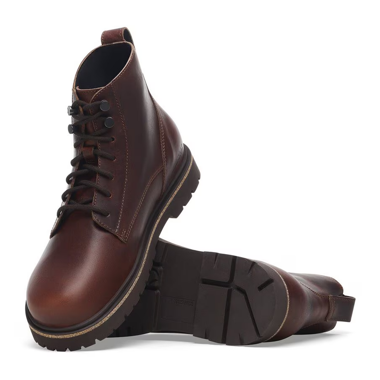 Birkenstock Highwood Lace Boot (Men) - Chocolate Leather Boots - Casual - Low - The Heel Shoe Fitters