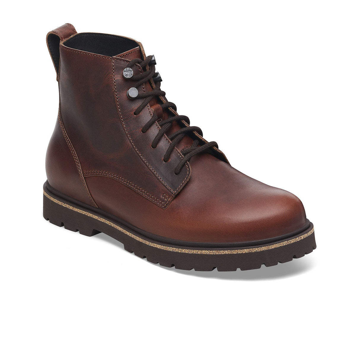 Birkenstock Highwood Lace Boot (Men) - Chocolate Leather Boots - Casual - Low - The Heel Shoe Fitters