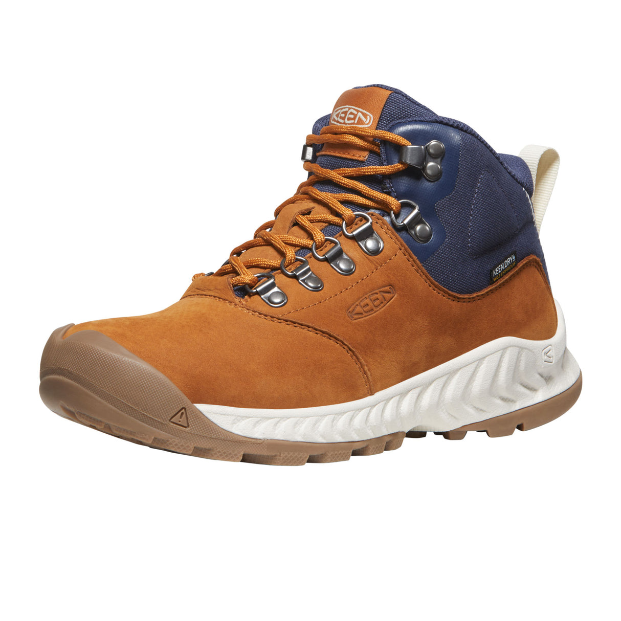 Keen NXIS Explorer Mid Waterproof Hiking Boot (Women) - Maple/Birch Boots - Hiking - Mid - The Heel Shoe Fitters