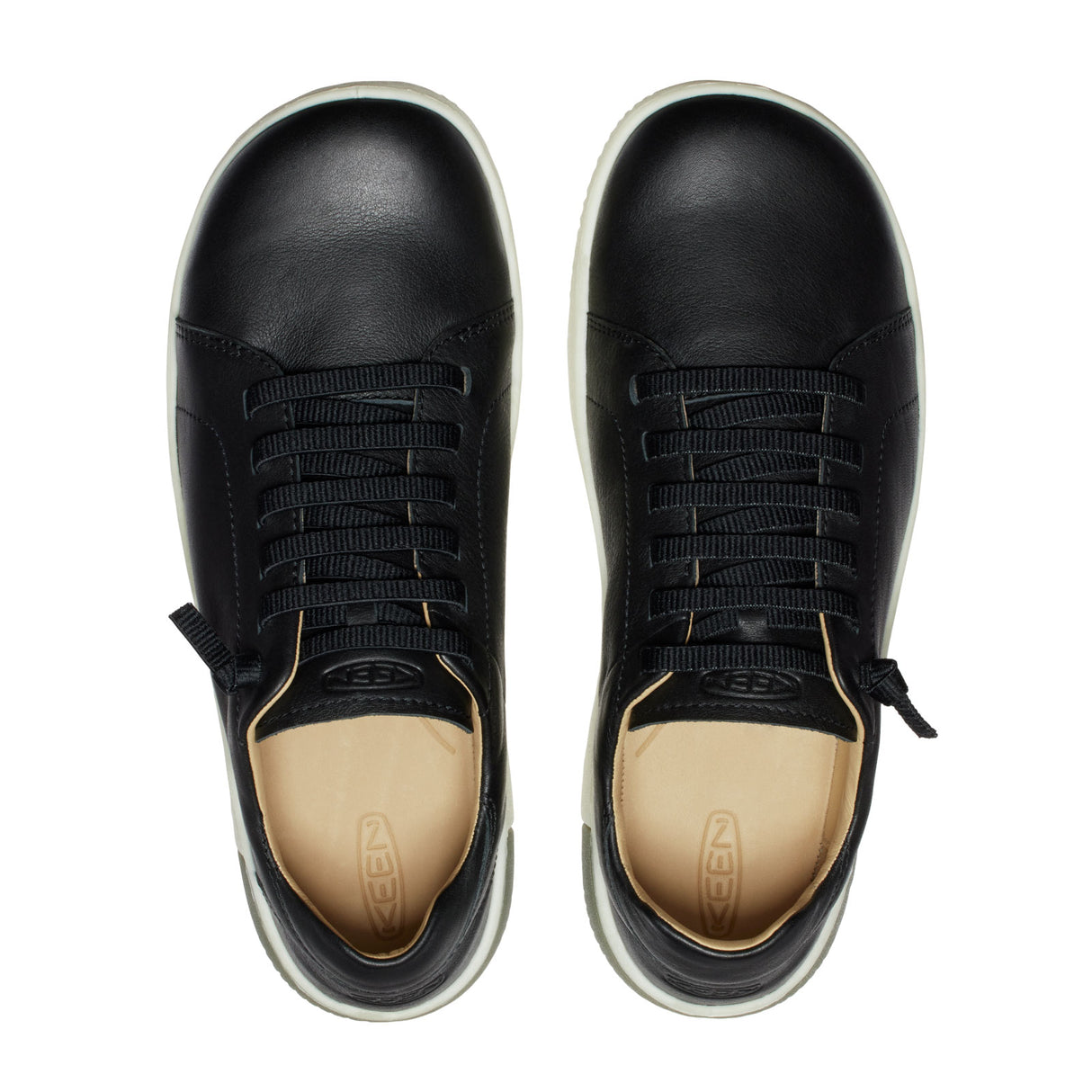 Keen KNX Lace Sneaker (Men) - Black/Star White Athletic - Casual - Lace Up - The Heel Shoe Fitters