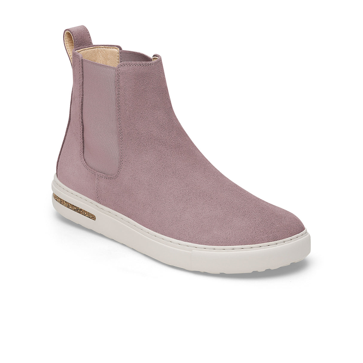 Birkenstock Bend Narrow Chelsea Sneaker (Women) - Faded Purple Suede Boots - Casual - Ankle - The Heel Shoe Fitters