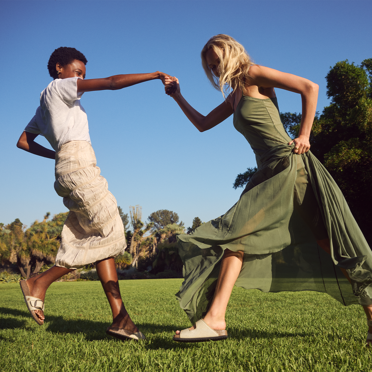 Birkenstock Madrid Big Buckle Narrow Slide Sandal (Women) - Raffia Natural Sandal - Slide - The Heel Shoe Fitters