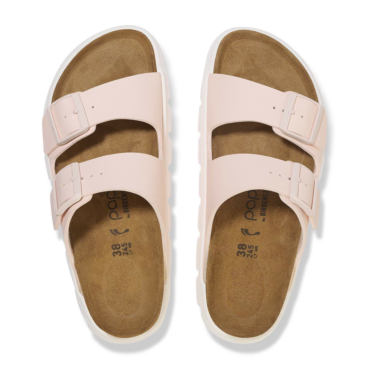 Birkenstock Arizona Chunky (Women) - Light Rose Birko-Flor