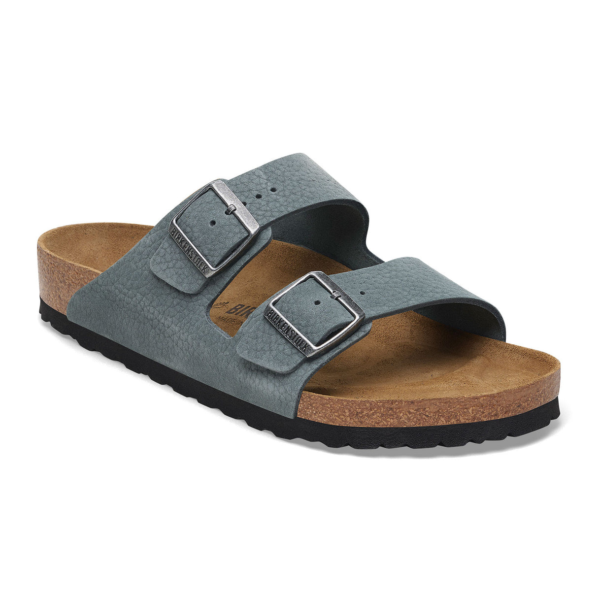 Birkenstock Arizona Nubuck Slide Sandal (Men) Sandal - Slide - The Heel Shoe Fitters