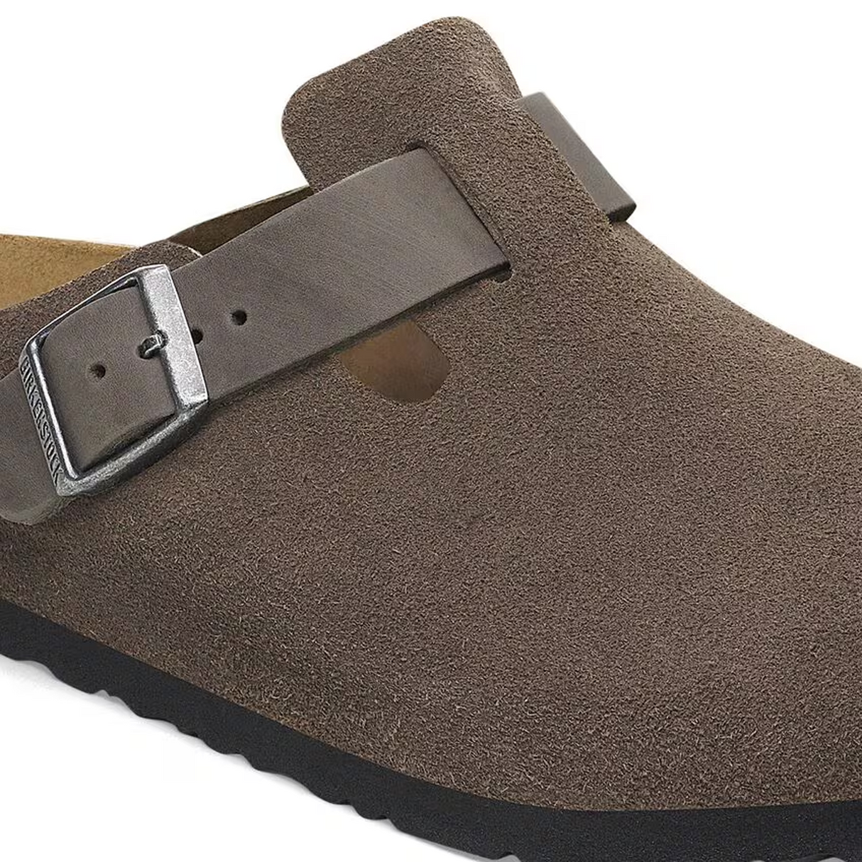 Birkenstock Boston Clog (Men) - Concrete Gray/Iron Dress-Casual - Clogs & Mules - The Heel Shoe Fitters